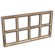 Wooden Window Bars